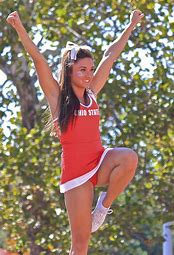 Buckeye cheerleader